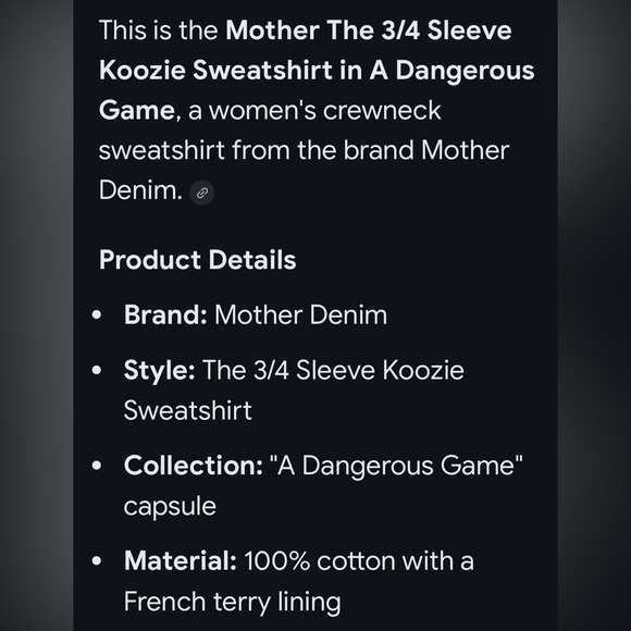 Mother Roar Brown Long Sleeve Shirt with Panther Graphic size S - Picture 4 of 11